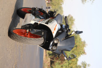 White KTM RC 390