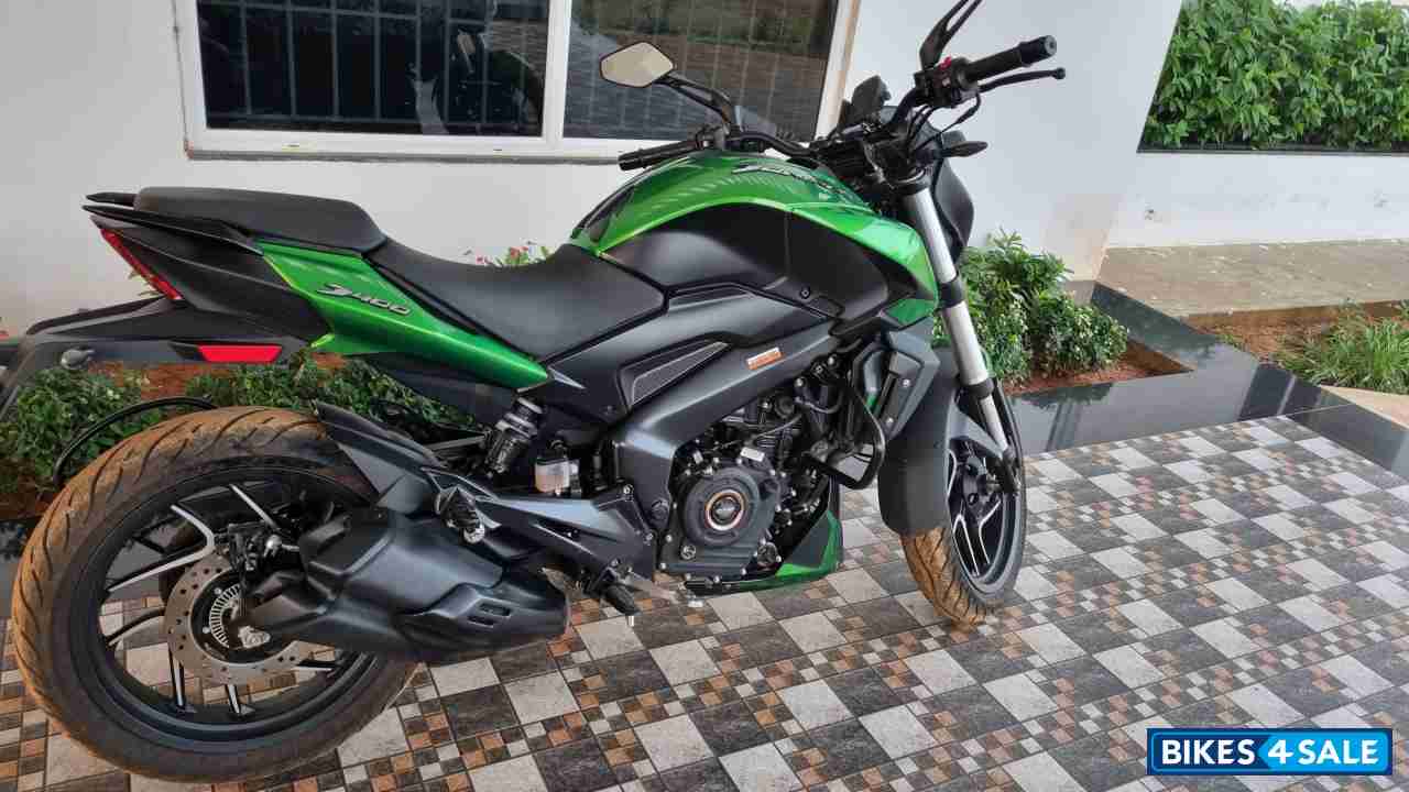 Green Bajaj Dominar 400 ABS BS6