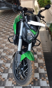 Green Bajaj Dominar 400 ABS BS6