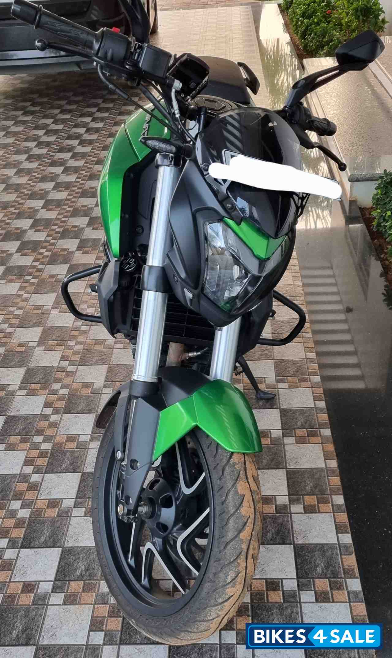 Green Bajaj Dominar 400 ABS BS6