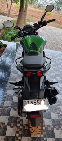 Green Bajaj Dominar 400 ABS BS6