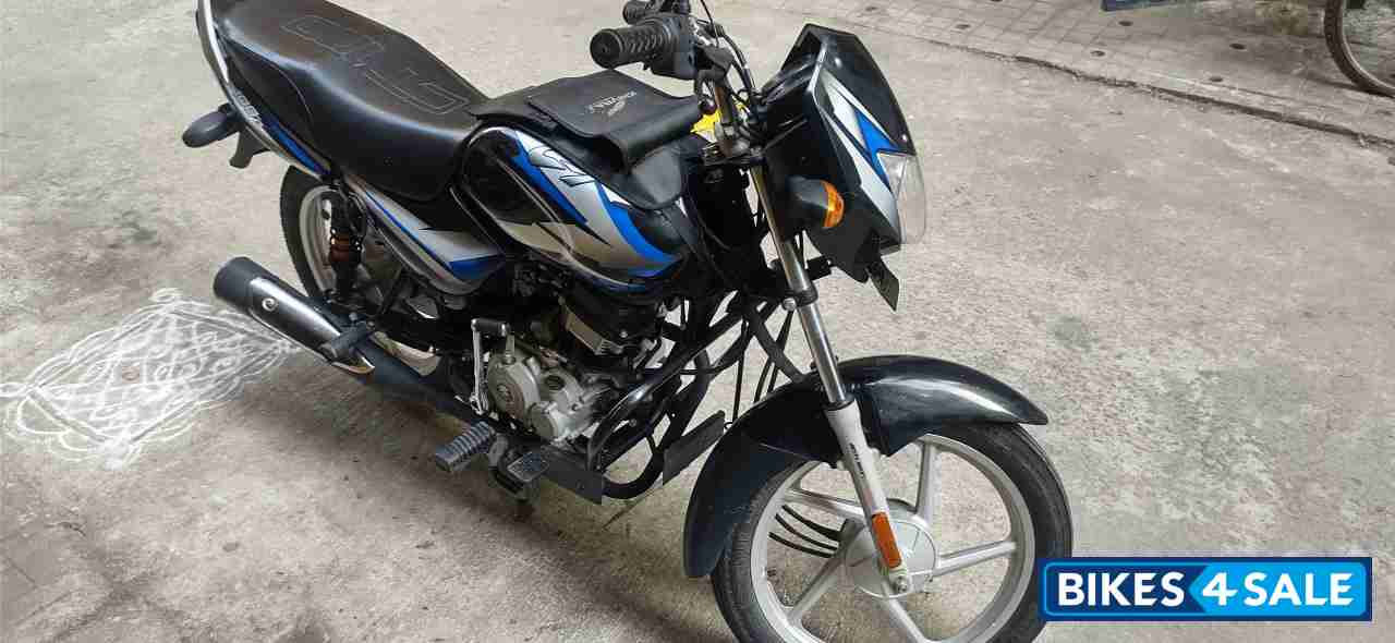 Blue Bajaj CT 100 ES