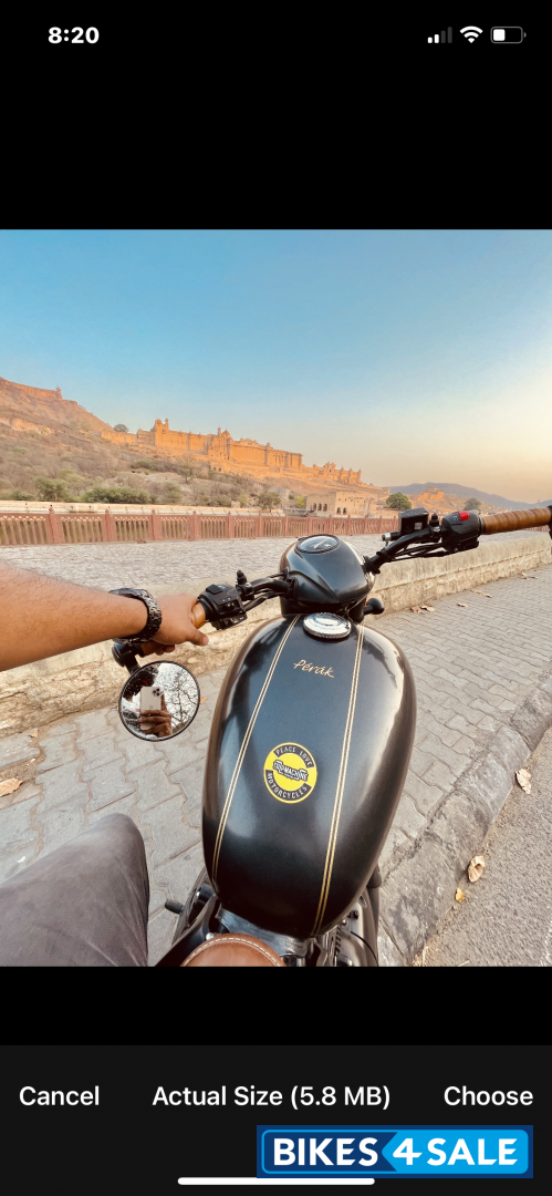 Charcoal Grey Jawa Perak BS6