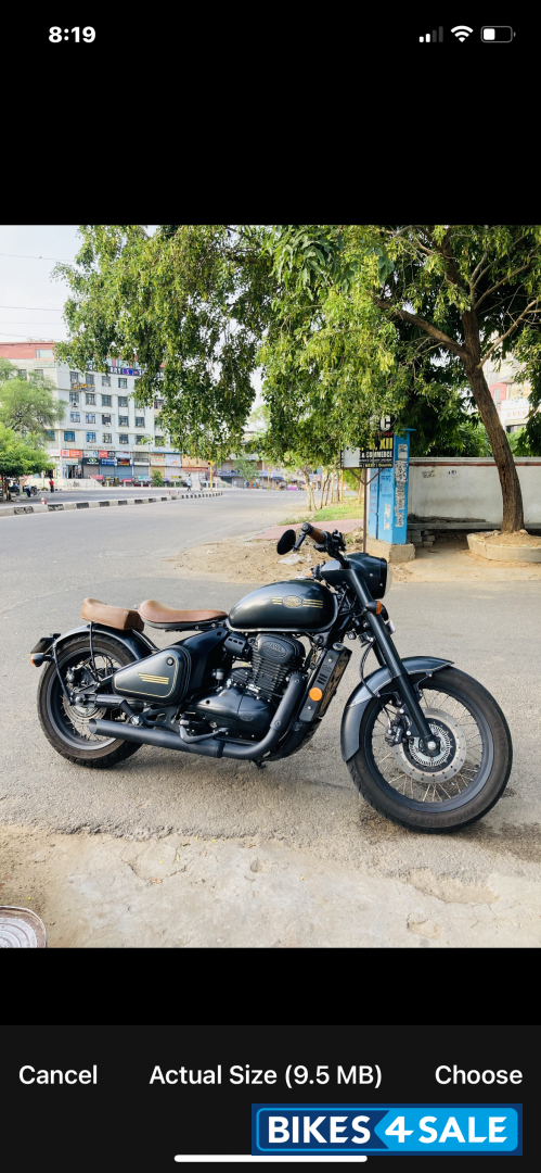 Charcoal Grey Jawa Perak BS6