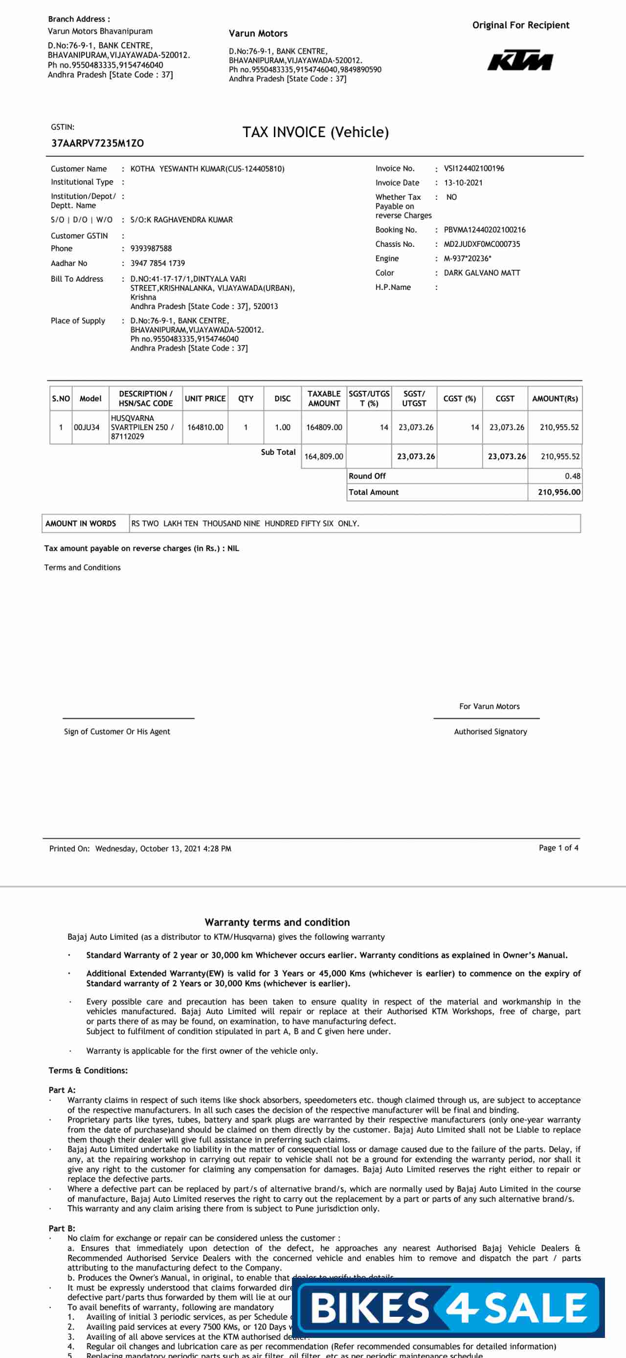 Husqvarna Svartpilen 250 2020