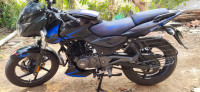 Blue  And Black Bajaj Pulsar 150 Twin Disc BS6