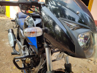 Blue  And Black Bajaj Pulsar 150 Twin Disc BS6