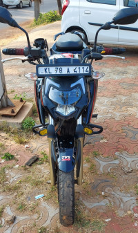 Black TVS Apache RTR 200 4V 2020