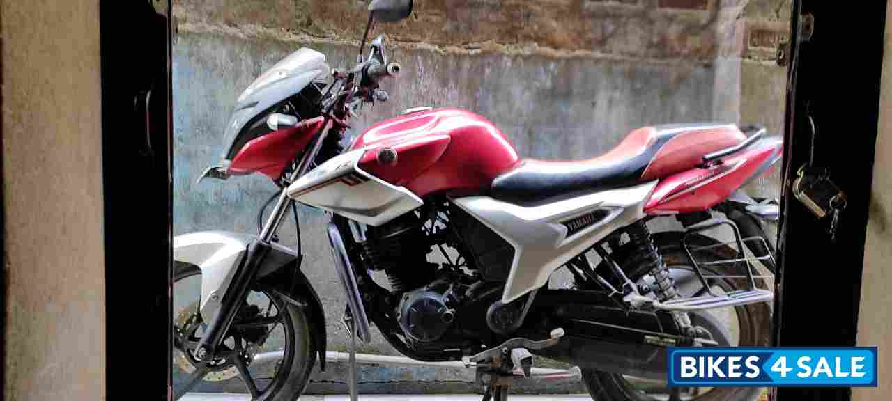 Red & Silver Yamaha SZ-R