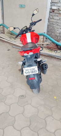 Red And White TVS Apache RTR 160 4V BS6