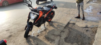 Orange And Black KTM Duke 200