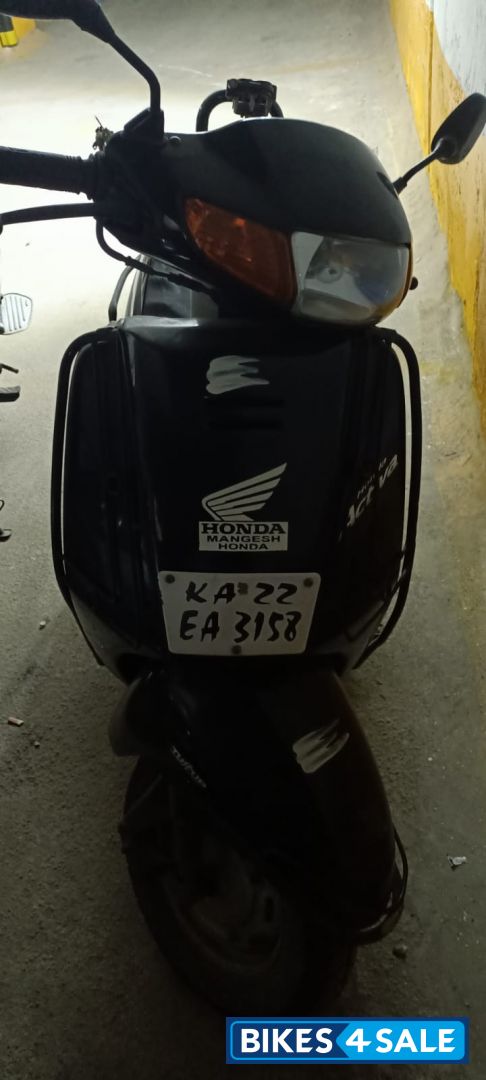 Black Honda Activa