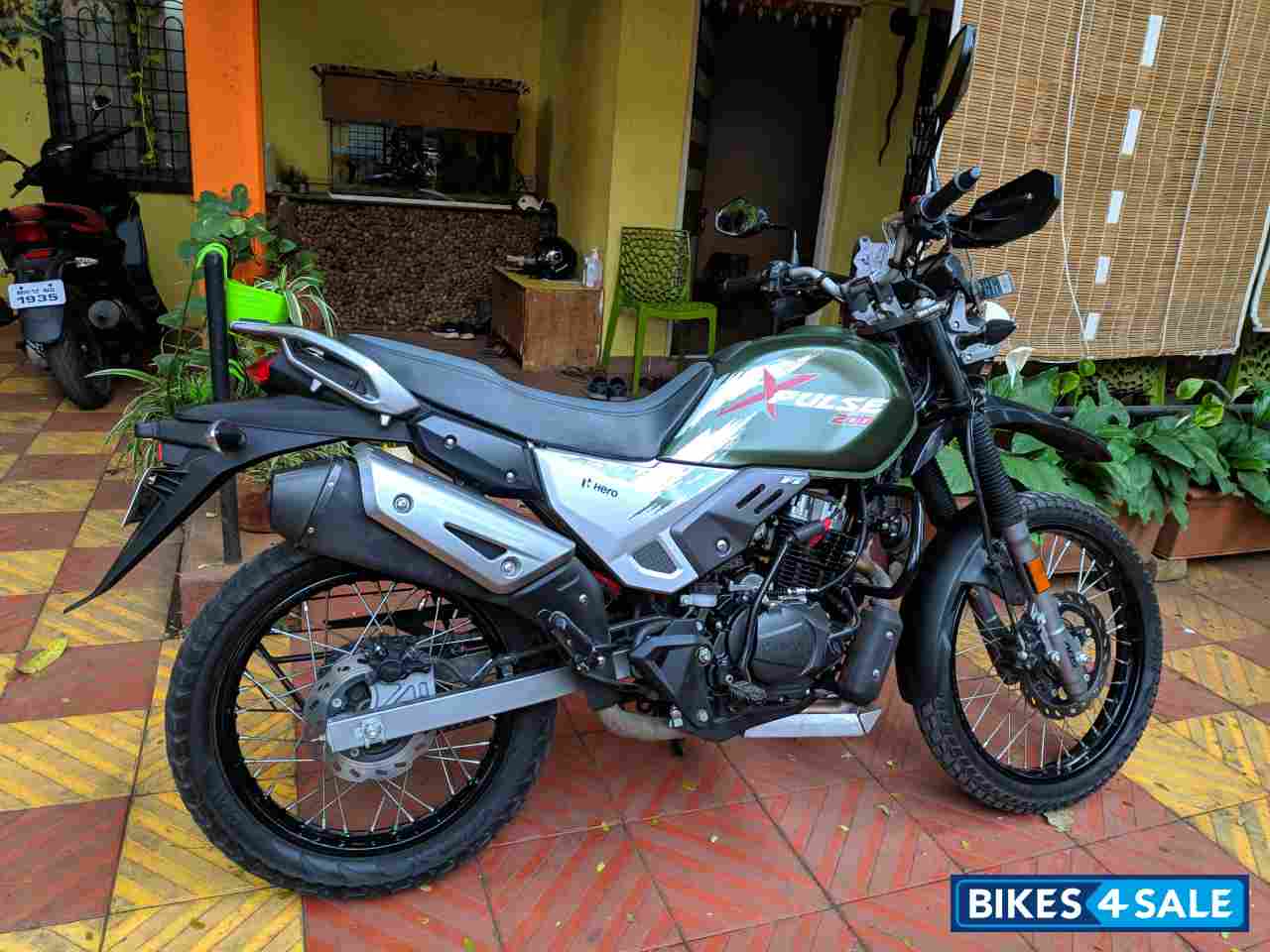 Matte Green Hero XPulse 200 BS6