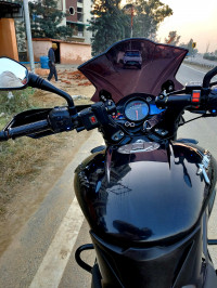 Black Bajaj Pulsar 200 NS ABS