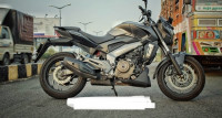 Matte Black Bajaj Dominar 400