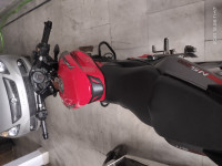 Red Bajaj Pulsar 200 NS