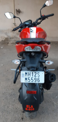 Racing Red TVS Apache RTR 160 4V BS6