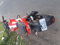 Racing Red TVS Apache RTR 160 4V BS6