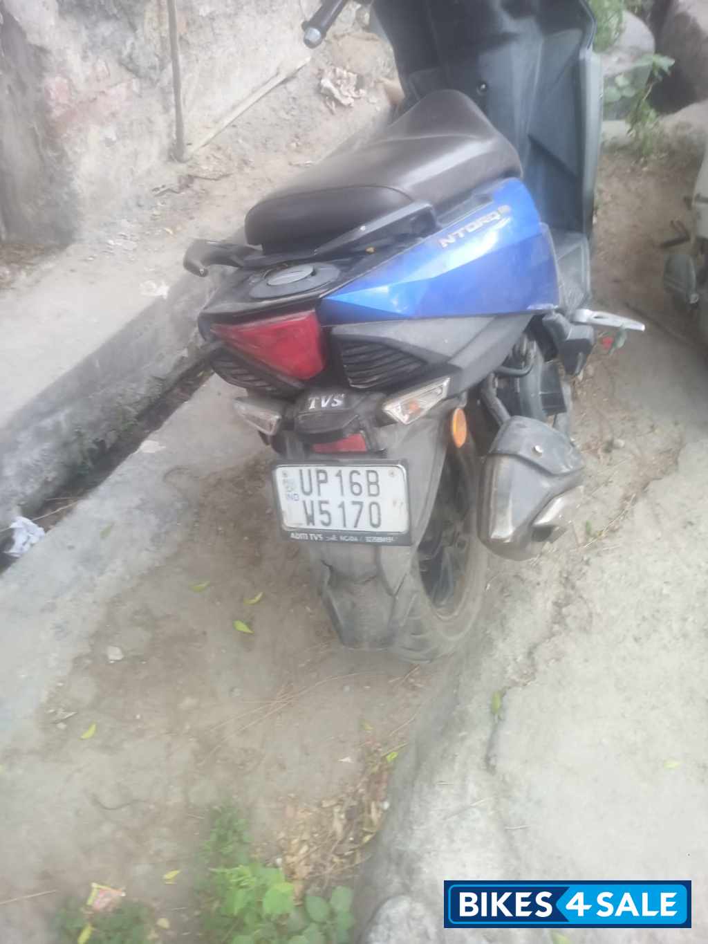 Blue TVS NTORQ