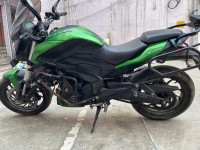 Green Bajaj Dominar 400 Disc