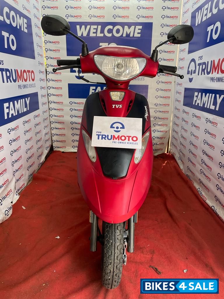 Red & Black TVS Scooty Pep Plus