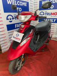 Red & Black TVS Scooty Pep Plus