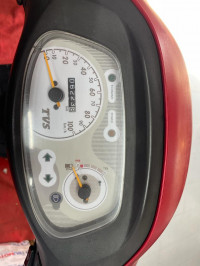 Red & Black TVS Scooty Pep Plus