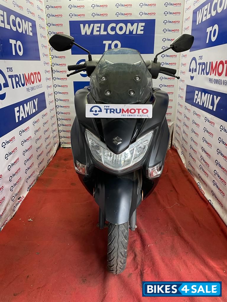 Black Suzuki Burgman Street