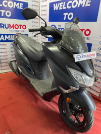 Black Suzuki Burgman Street