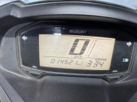 Black Suzuki Burgman Street