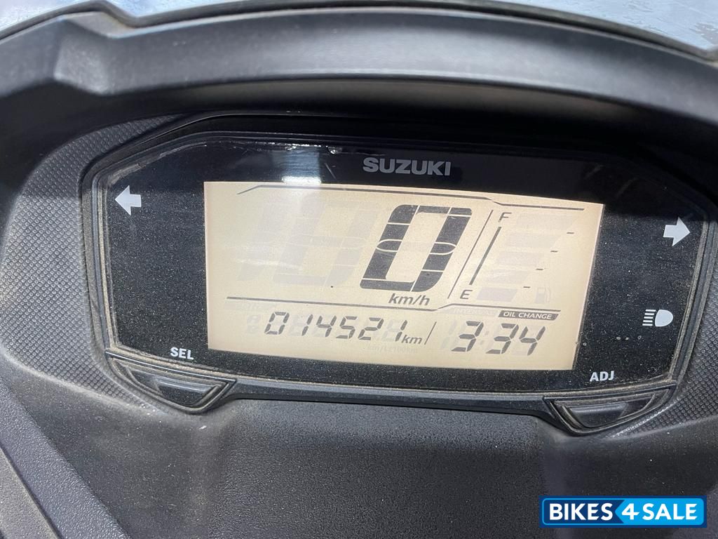 Black Suzuki Burgman Street