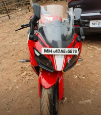 Red TVS Akula 310