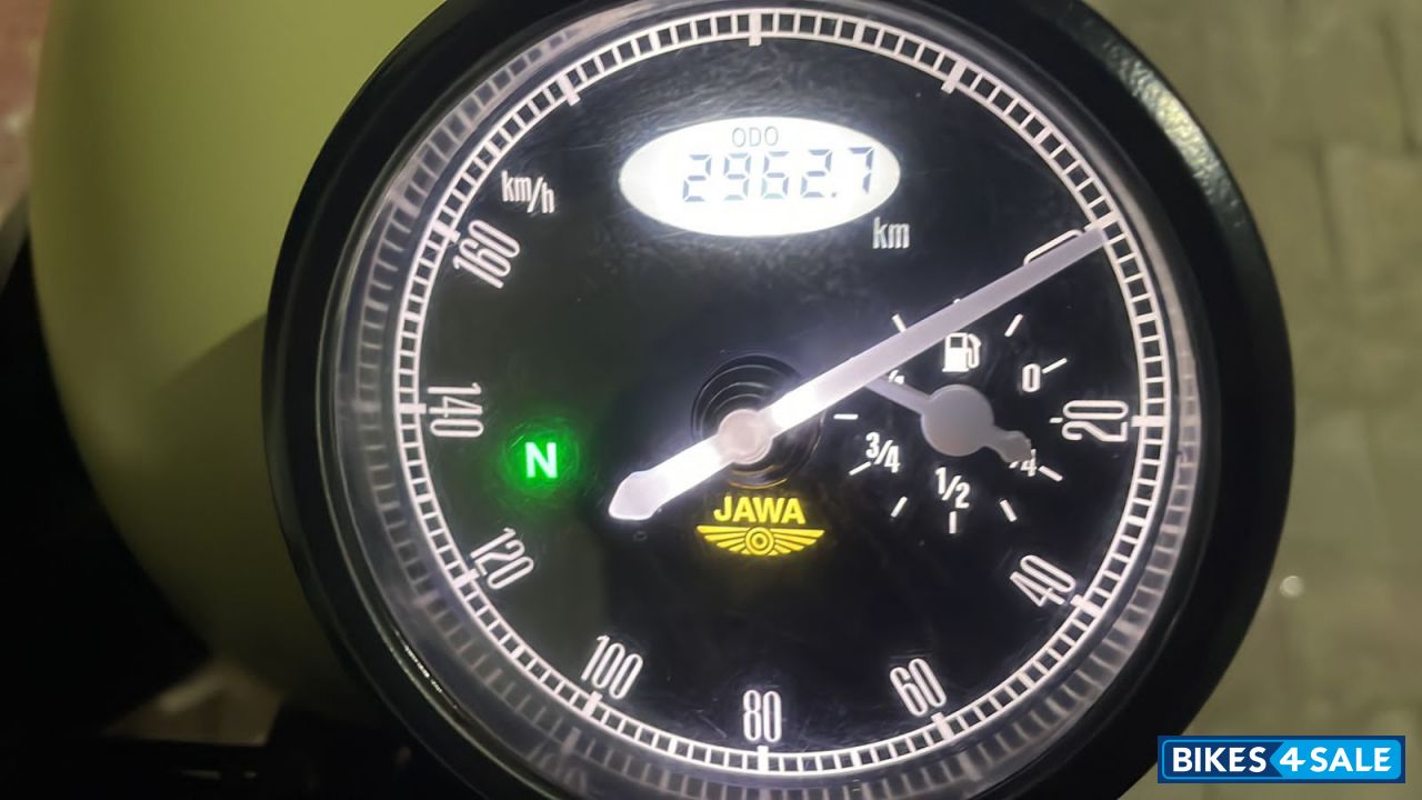 Lime Jawa 42 Dual Channel ABS Sirius White