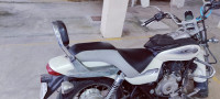 White Bajaj Avenger Cruise 220