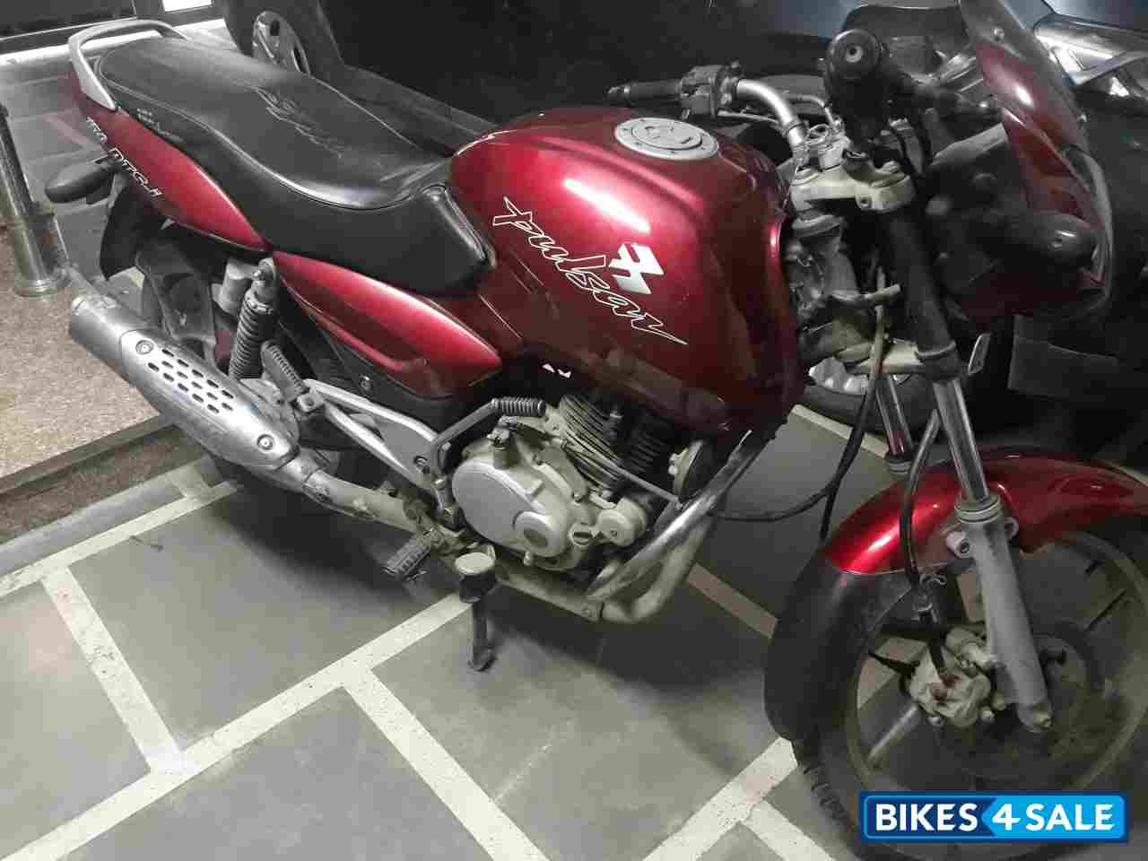 Flame Red Bajaj Pulsar 150 DTSi