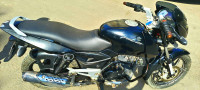Midnight Black Bajaj Pulsar 150