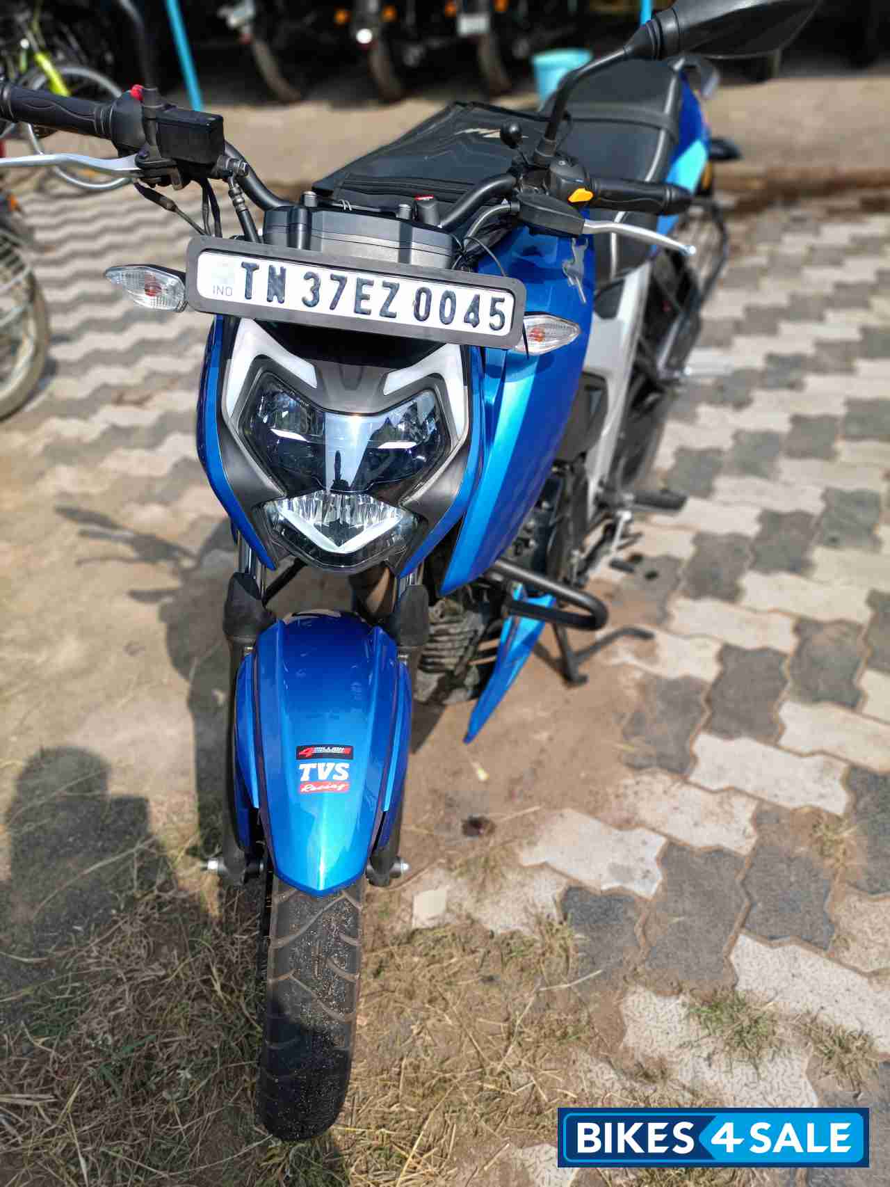 Met Blue TVS Apache RTR 160 4V BS6