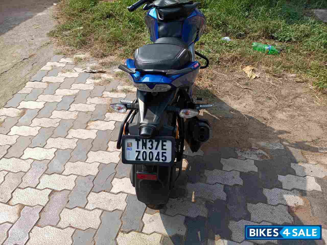 Met Blue TVS Apache RTR 160 4V BS6