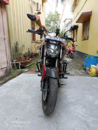 Matt Red Yamaha FZ FI V3 BS6