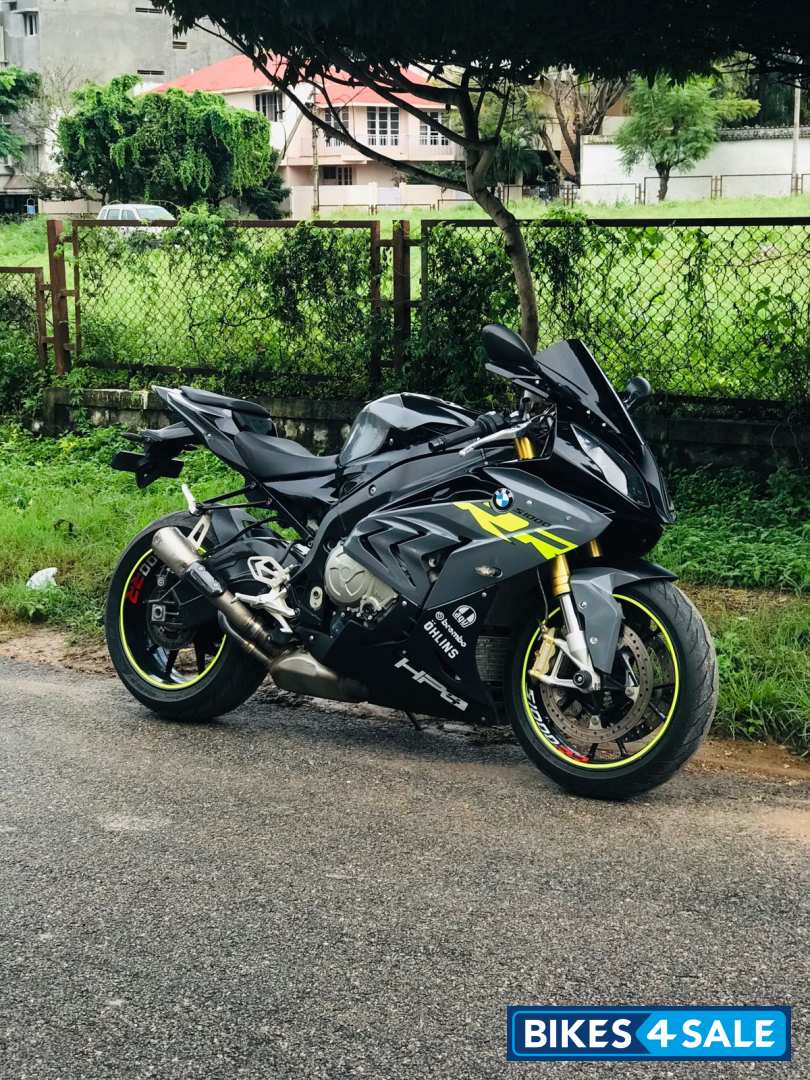White And Black BMW S 1000 RR