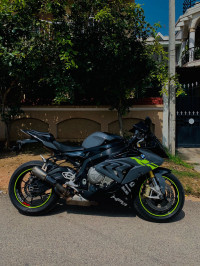 White And Black BMW S 1000 RR
