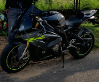 White And Black BMW S 1000 RR