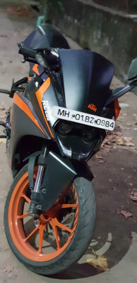 Black And Orange KTM RC 200