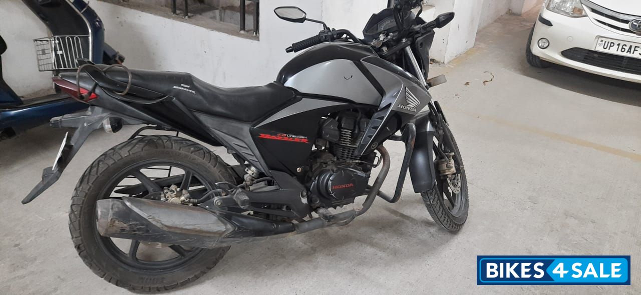 Black & Silver Honda Unicorn Dazzler