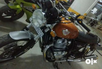 Orange Crush Royal Enfield Interceptor 650 Twin