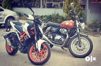 Orange Crush Royal Enfield Interceptor 650 Twin
