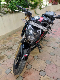 Black TVS Apache RTR 200 4V ABS
