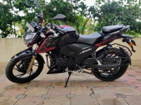 Black TVS Apache RTR 200 4V ABS