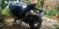 Black Suzuki Gixxer SF Fi
