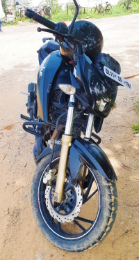 Matte Black TVS Apache RTR 200 4V